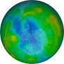 Antarctic Ozone 2018-06-22